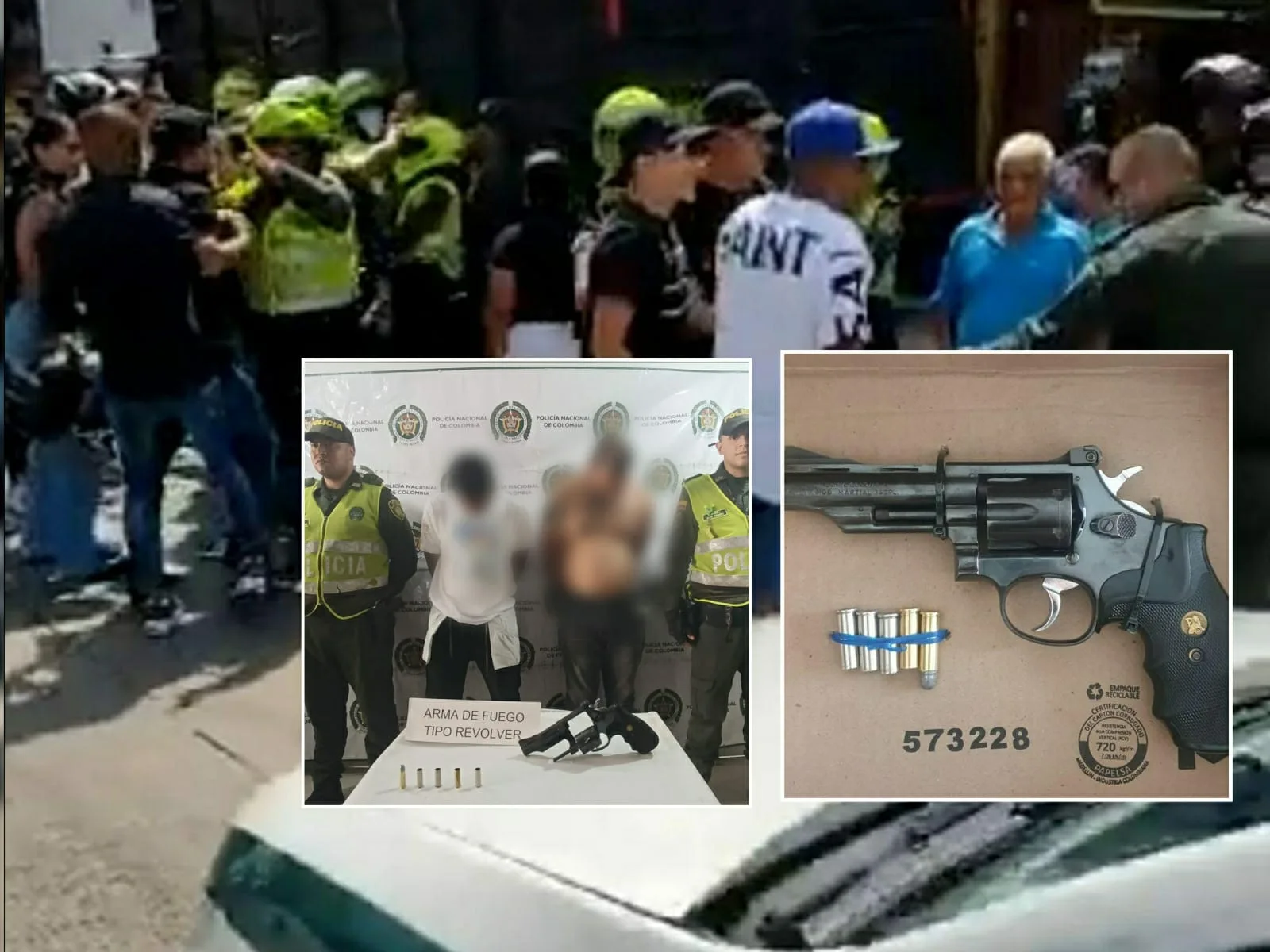 Tiene "medida domiciliaria por homicidio" e "incita" a la asonada: Policía sobre capturado en la caravana fúnebre