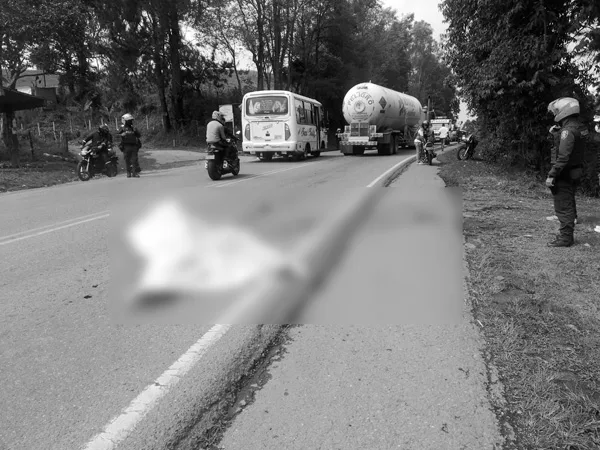 vía Panamericana accidente