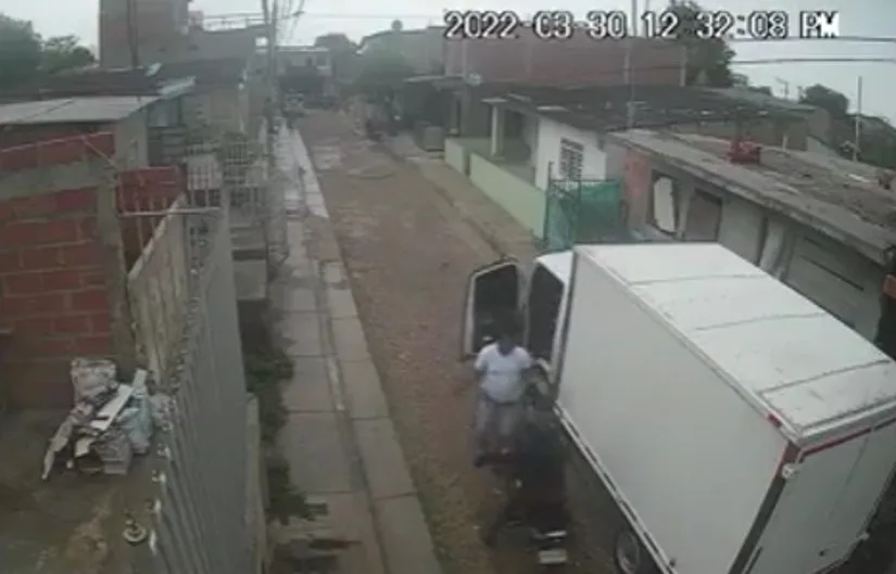 motorizado niña Cartagena acoso