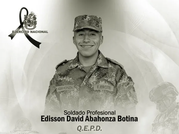 Ante la muerte del soldado Edisson, El Ejército dijo que instaurará las denuncias correspondientes en el marco del cese al fuego bilateral establecido.