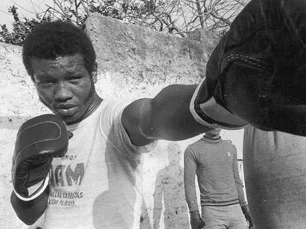 Rocky Valdéz, exboxeador colombiano.