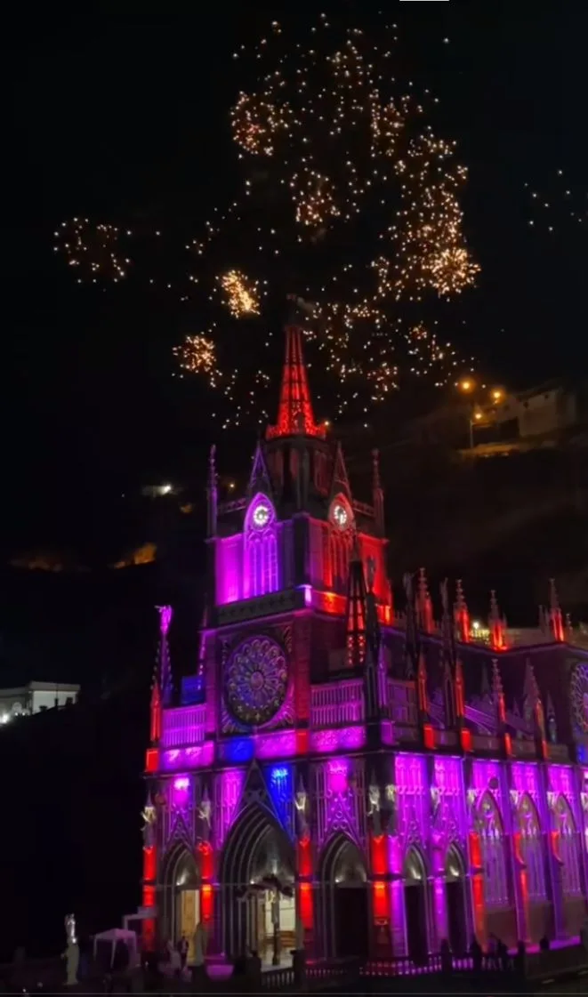 La navidad en Las Lajas Nariño, que atrae a miles de turistas