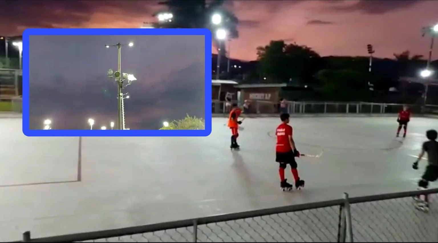 Hockey a oscuras