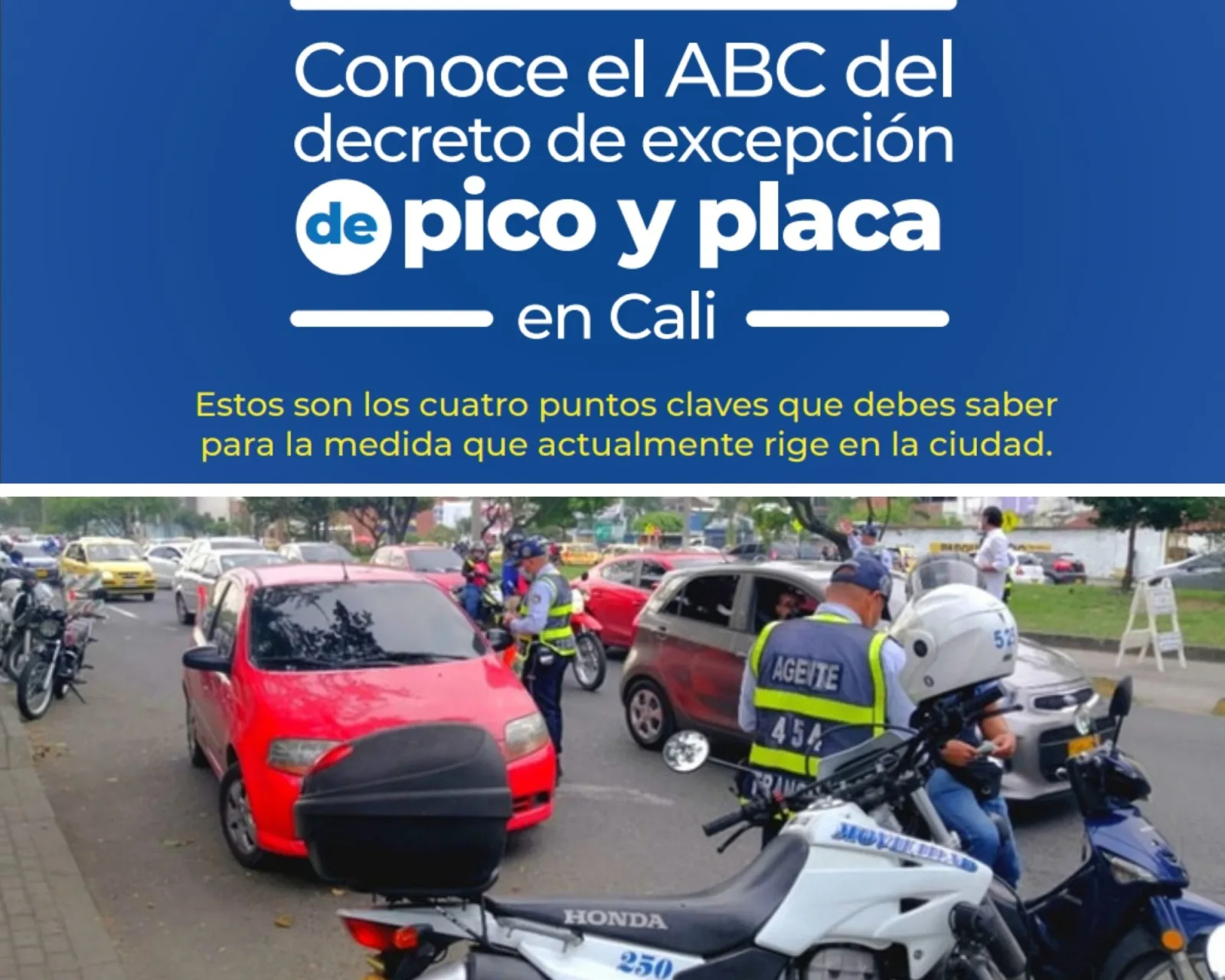 pico y placa Cali