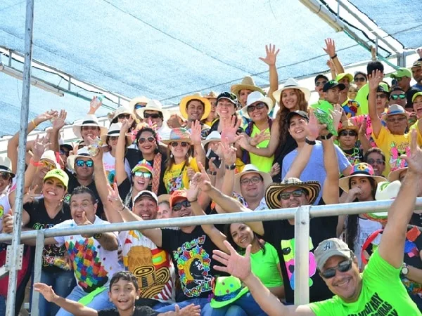 Palcos del Carnaval de Barranquilla.