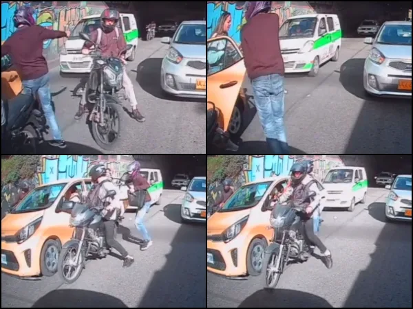 En Bogotá: Bajaron a la ocupante del taxi y "le quitaron todo"