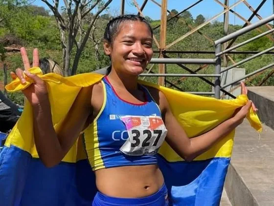 Danna, la nariñense que fue nominada como una de las mejores atletas del país