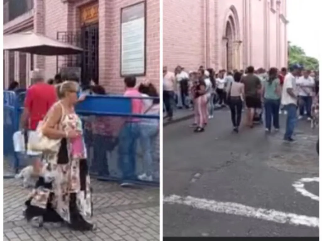 Basílica de Buga nuevo año