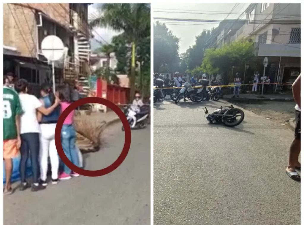 La rama seca de una palma se cayó y causó el accidente, murió la pasajera de la moto en Cali