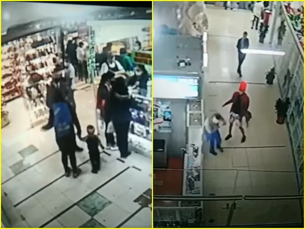 Vigilante que salvó a niña de accidente fue golpeado y amenazado por extranjeros en el centro comercial de Pasto