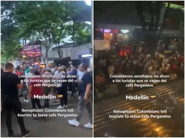«No los dejaron ni tomar café»: Turistas extranjeros son sacados de un establecimiento en El Poblado, Medellín