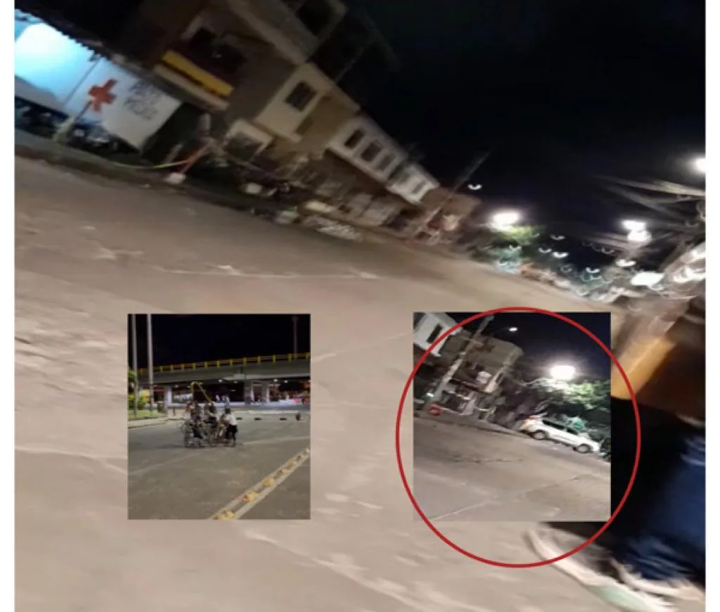 La Luna ataque a disparos_