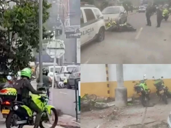 5 uniformados heridos tras detonación de artefacto explosivo en estación de Policía de Bucaramanga