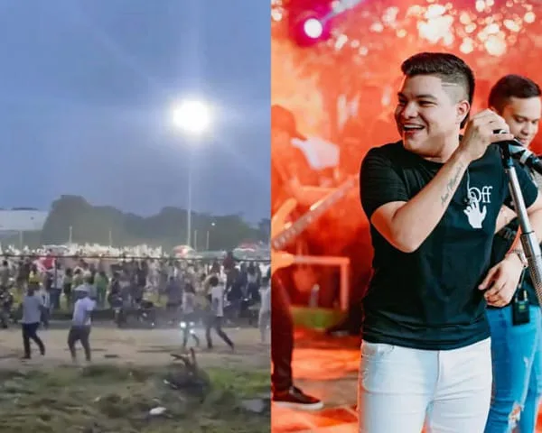 Concierto en Aracataca terminó en desmanes, porque un artista no se presentó