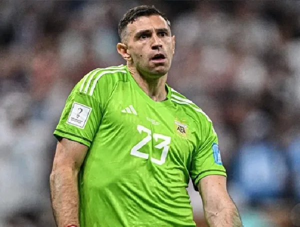 'Dibu' Martínez, portero de la Selección Argentina.