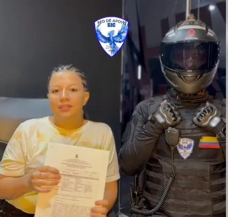 "Hice mal", habló la mujer que le quemó la moto a su expareja en Cali