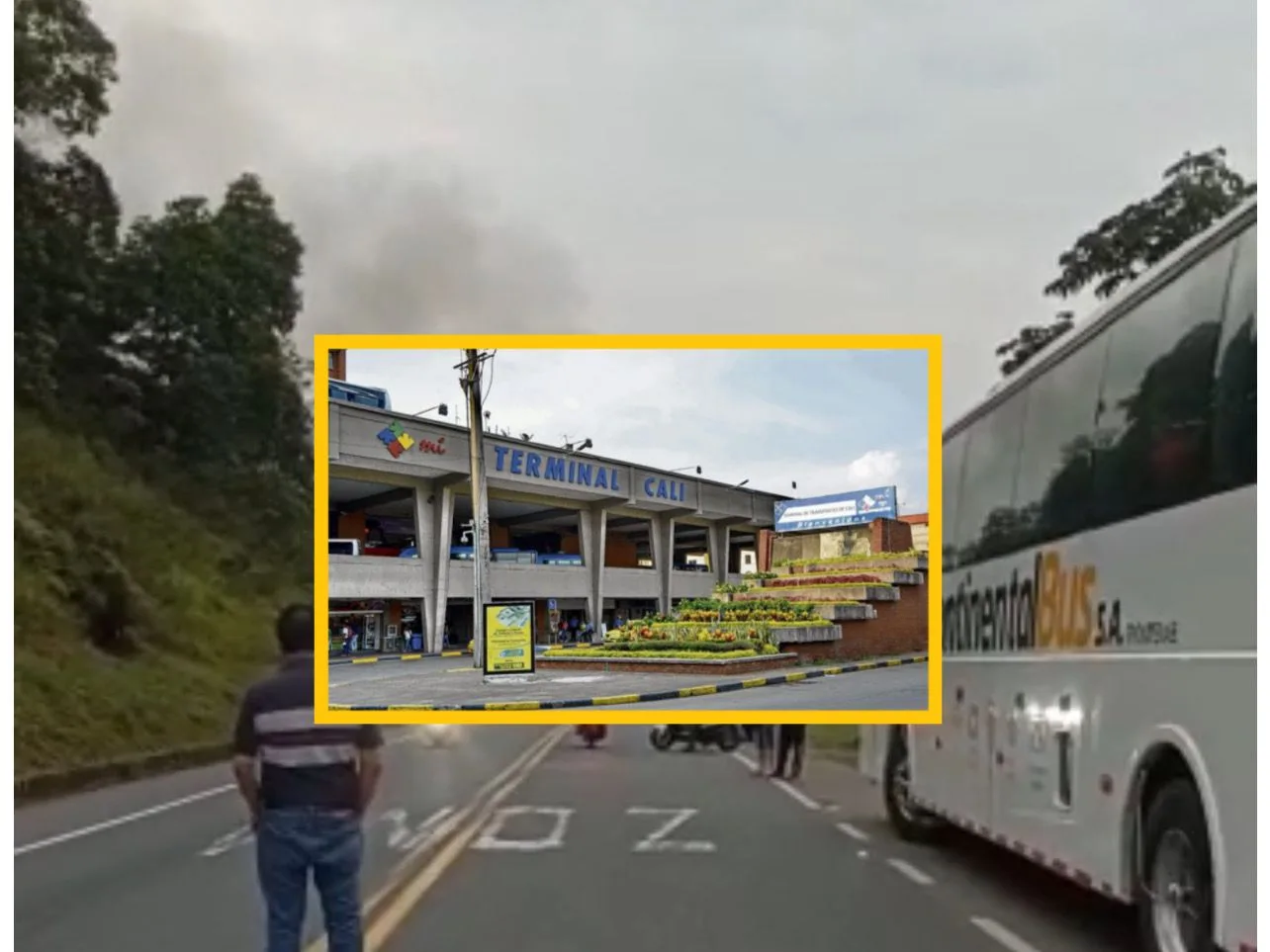 Por el momento no hay despacho de buses desde la Terminal de Transportes de Cali a Popayán, Pasto y el sur del país