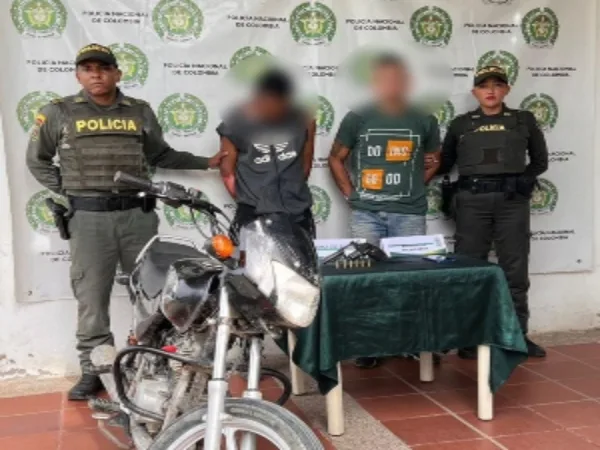 «Dura persecución»: Dos sicarios son capturados en Magangué