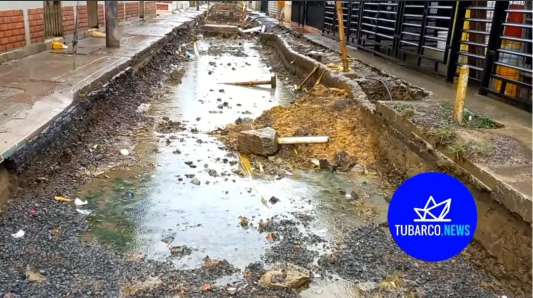 ¡No dan más! Vecinos del barrio La Fortaleza se cansaron de tener una calle completa destapada y sin avances notorios