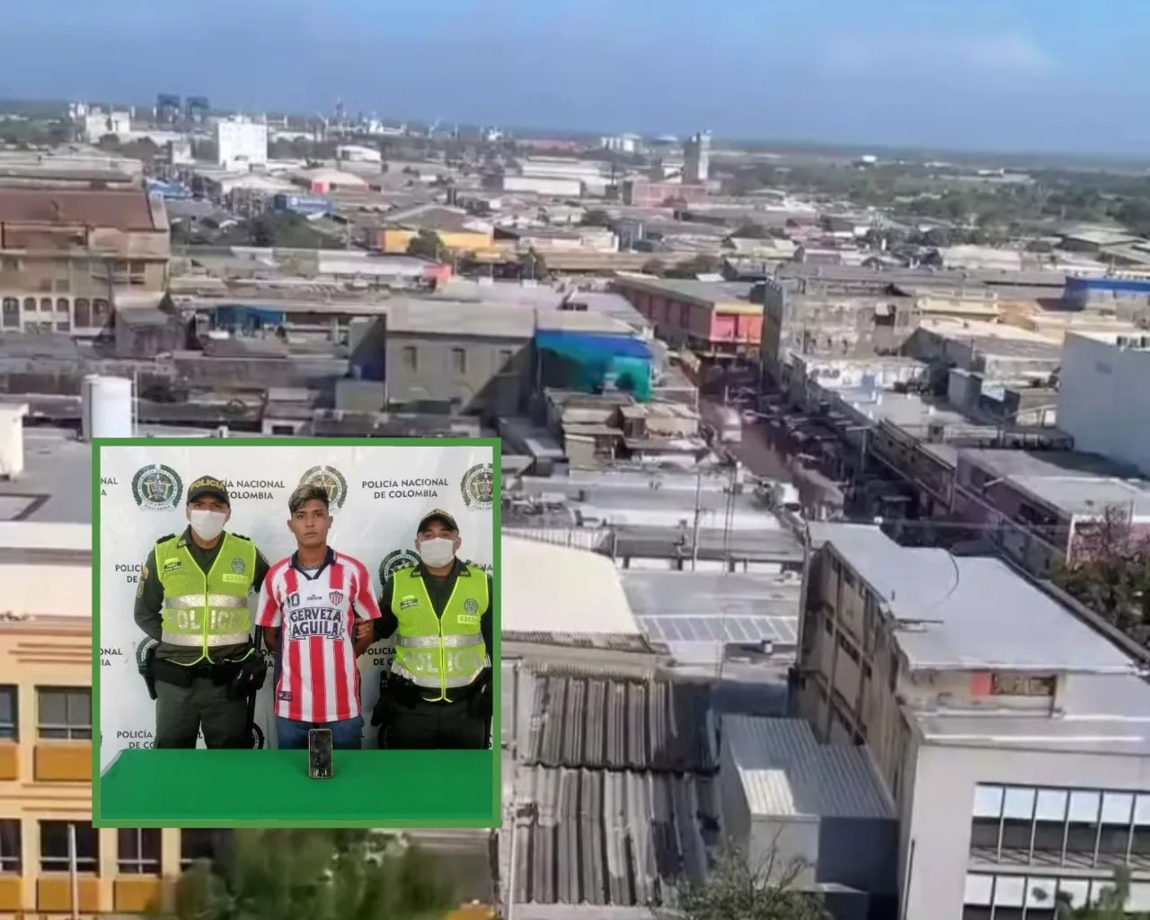 ladrón en Barranquilla con casa por cárcel y robando