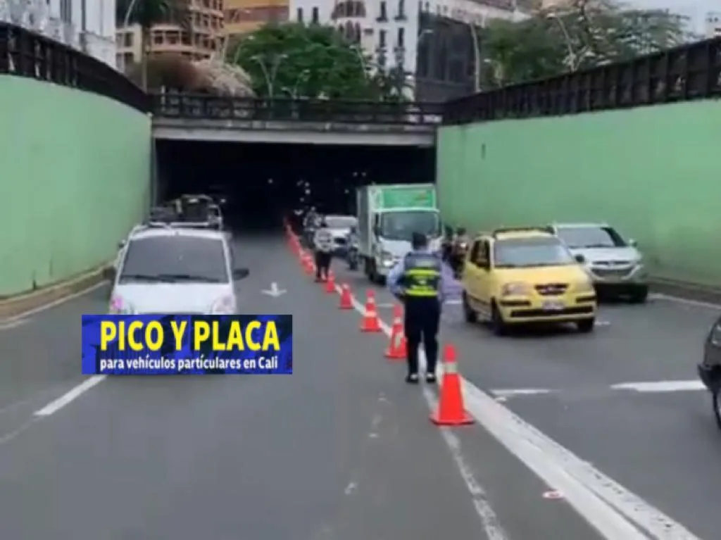 Este lunes, así es el pico y placa en Cali: empieza a las 6:00 a.m.