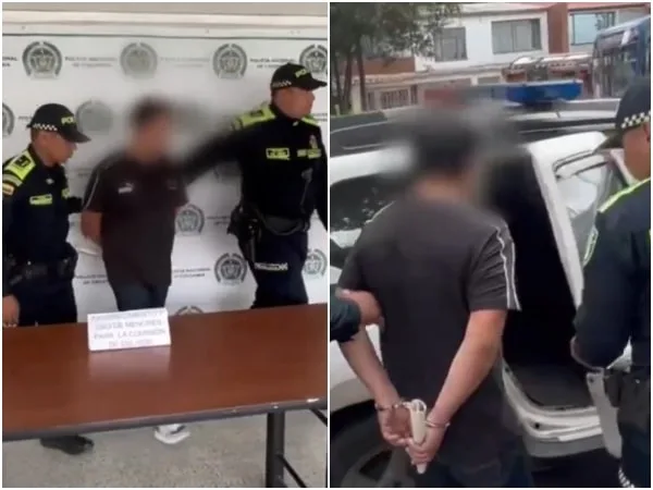 Capturado hombre que usaba a sus hijos para traficar drogas a su esposa en una cárcel de Bogotá