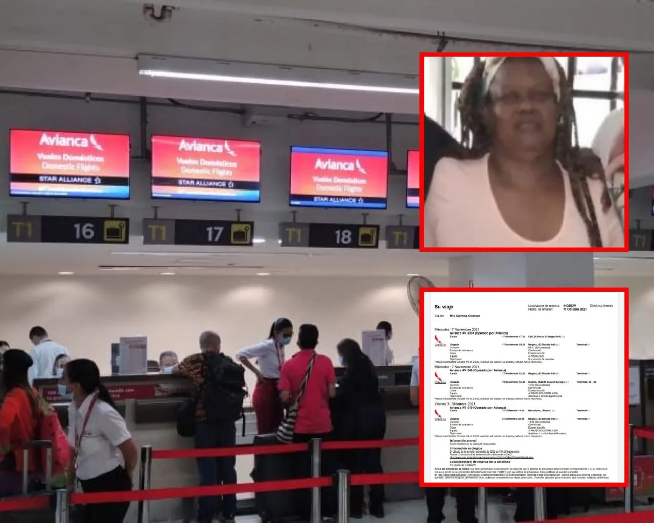 Avianca caso Celmira