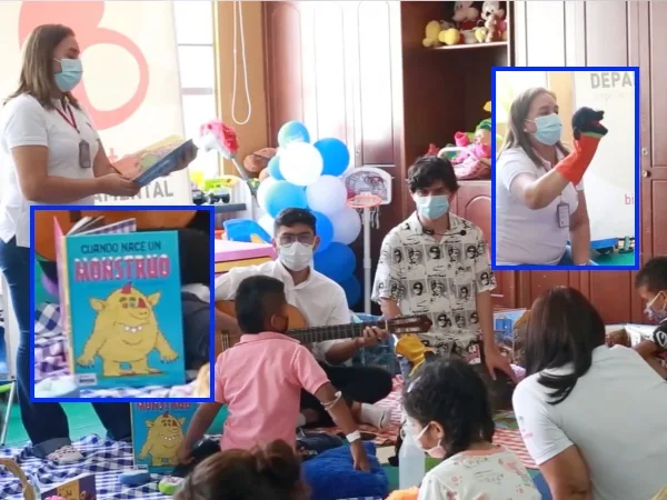 Alegría para niños hospitalizados en el HUV: 'La Lectura Cura'
