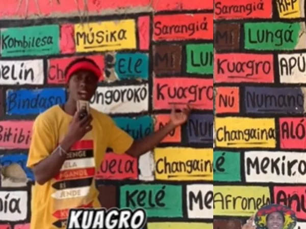 "Kombilesa", "Saranguiá", "Kutú": palabras en lengua palenquera, que solo se hablan en este pueblo de Colombia