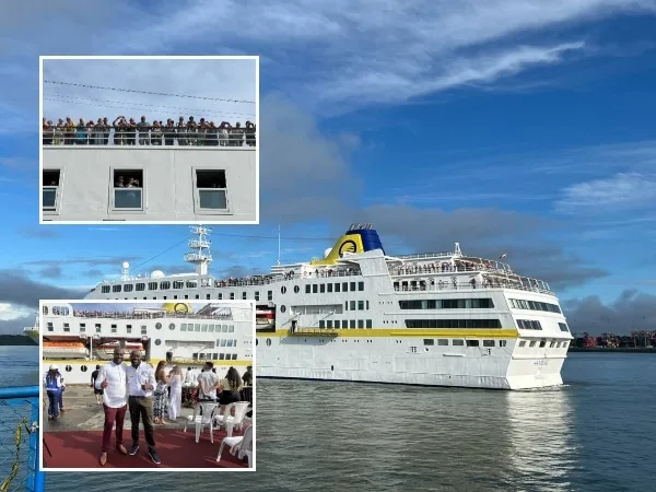 Turistas llegan en crucero a Buenaventura, hay divisas establecidas e irán a distintas zonas