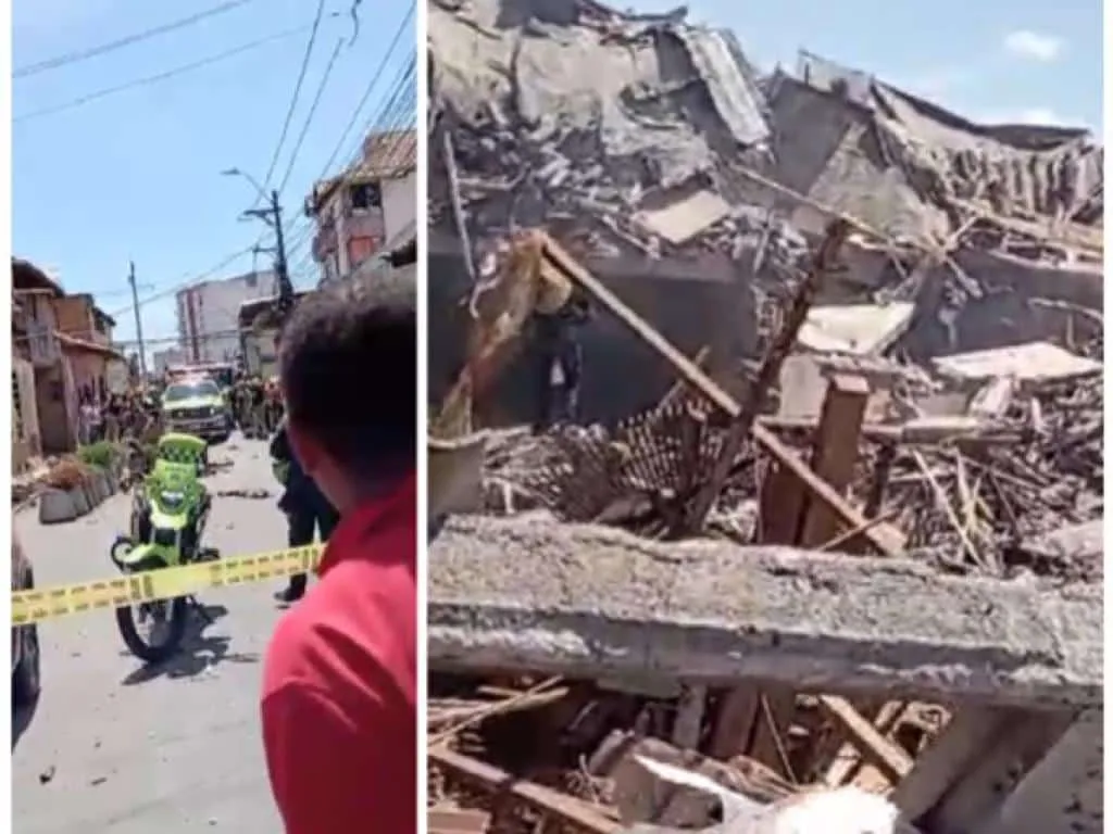 La policía confirma que explosión en Rionegro se dio por manejo de pólvora, no está claro si en el lugar funcionaba una polvorería ilícita.