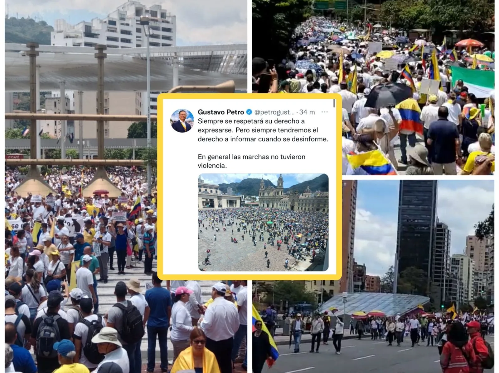 gobierno de Petro -marcha Petro 26S Colombia