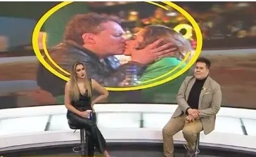 En su propio programa de chismes, le sacaron foto de supuesta infidelidad y Nanys Ochoa renunció en vivo