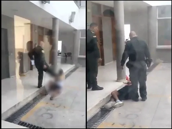 "Apartaron del cargo" e investigan a policía que agredió a patadas a detenido en Malambo, Atlántico