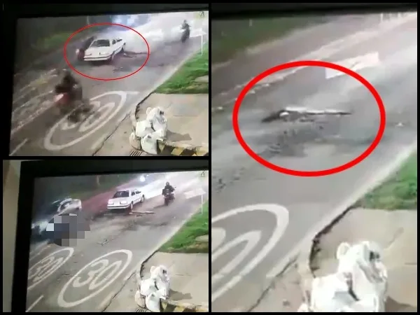 Motociclista murió cuando un carro frenó por de evitar un hueco: una camioneta venía de frente y lo arrolló, en Bogotá
