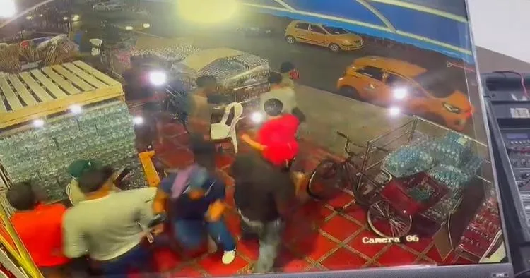 ladrones en Barranquilla víctima los persiguió