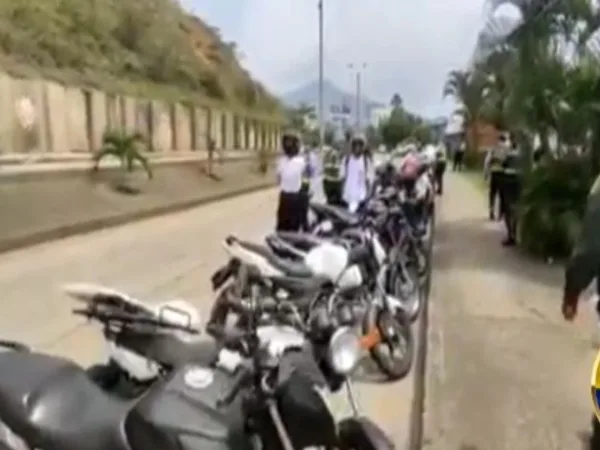motos inmovilizadas Cali tránsito