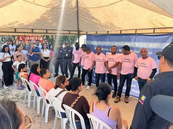 Por agredir a sus exparejas, indiciados tuvieron que pedir perdón públicamente, ocurrió en Soledad