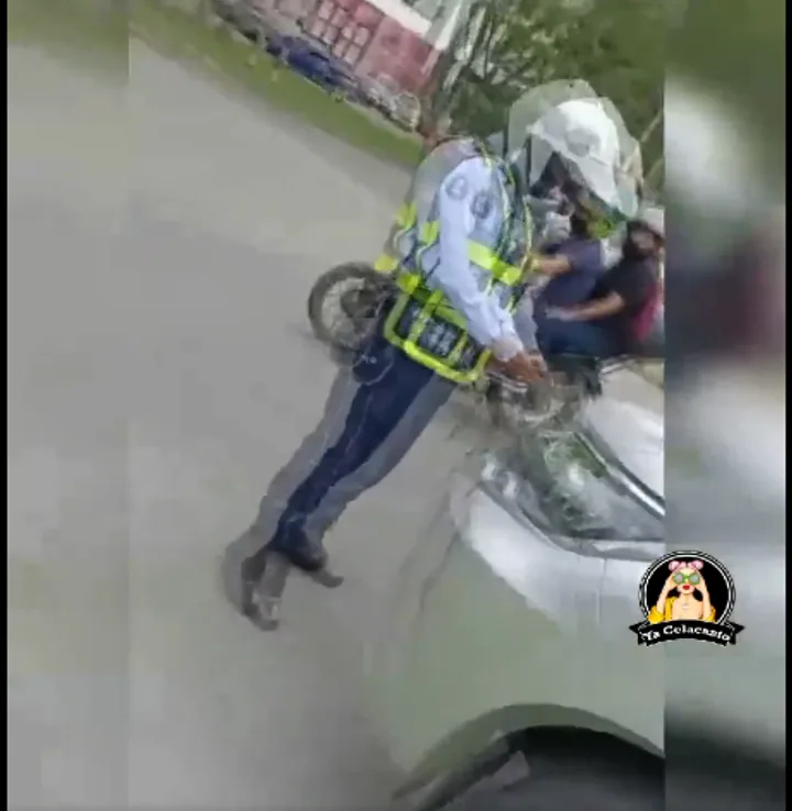 un accidente