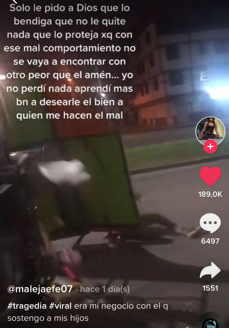 carrito de fritanga en Cali Maleja