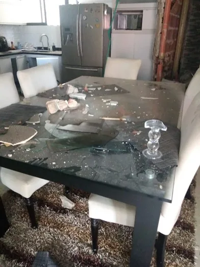 En imágenes: Así quedó apartamento en el norte de Barranquilla tras fuerte explosión