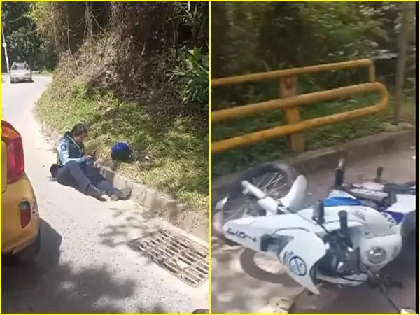 Robados y la funcionaria agredida, a agentes de  tránsito les tendieron una trampa
