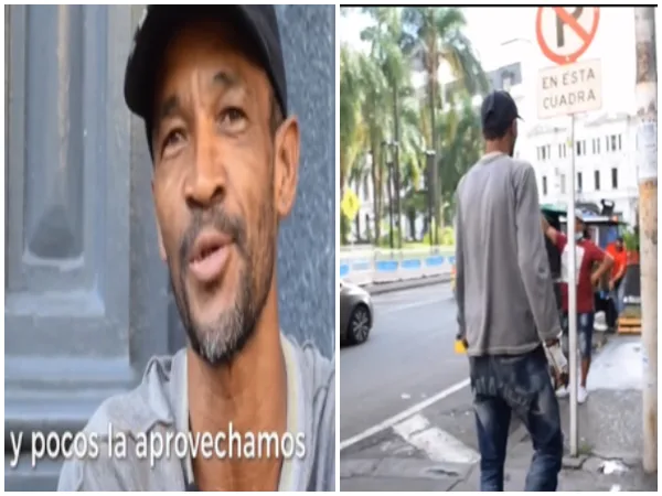 Alexander Rivas, el hombre que lleva 22 años viviendo en calles de Cali y que sueña con ser músico