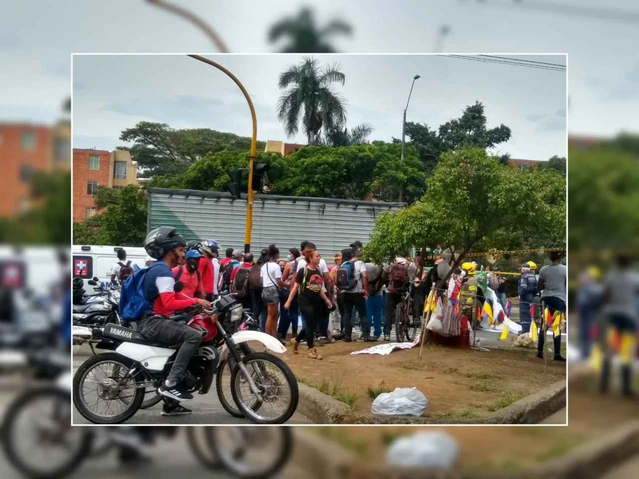 Meléndez accidente calle 5 con 94