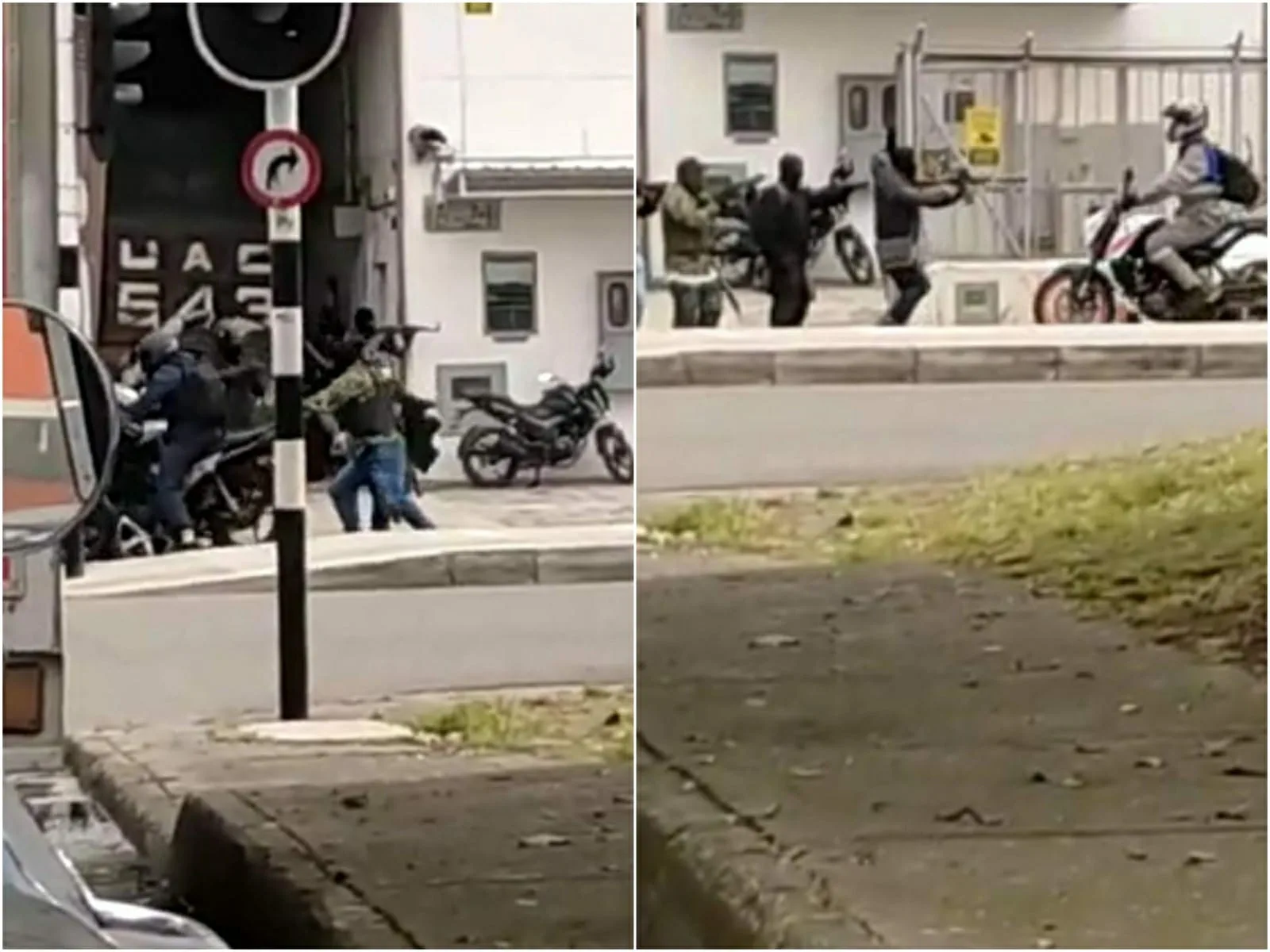 ¡Como de película!, con comando armado llegaron a robar y se formó 'tremenda' balacera en Medellín