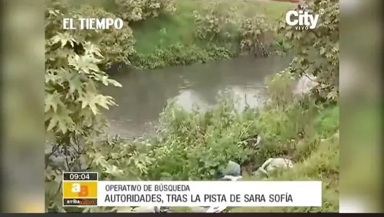 Sara Sofía desaparecida