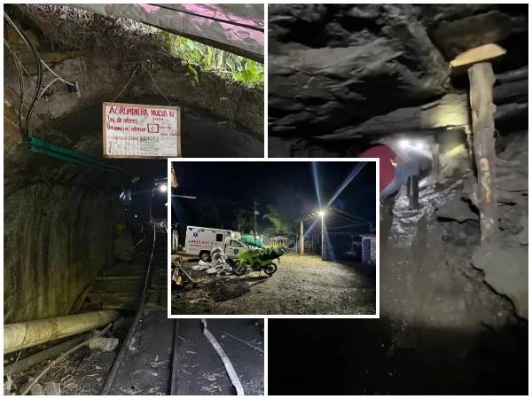 Autoridades rescatan el cuerpo de seis mineros atrapados en zona rural de Antioquia