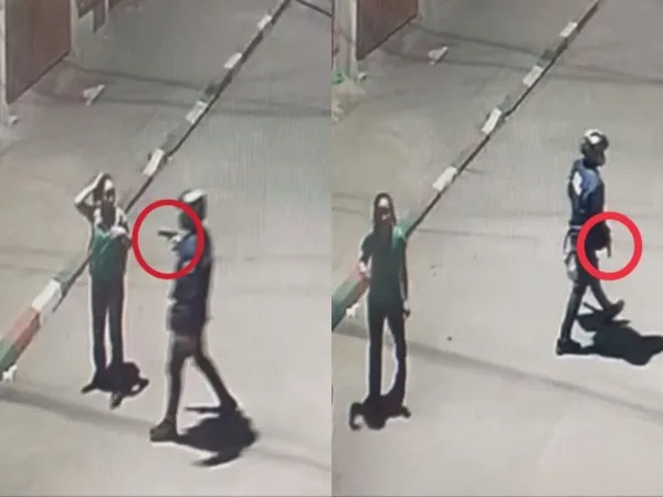 Con chaqueta de guarda de seguridad y armado; la pareja que robó a una mujer cuando salía a trabajar, en Petecuy
