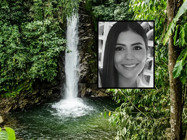 Joven murió en cascada en Santander.