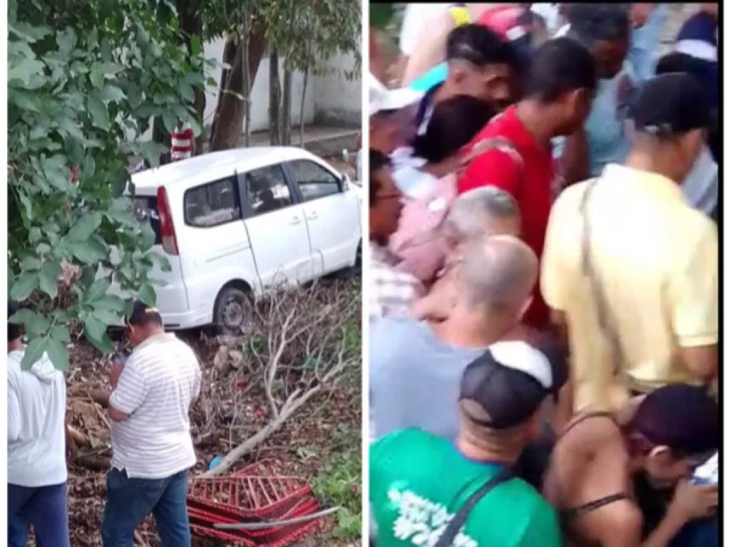 Una van arrolló a varias personas en la Cordialidad en Sabanalarga
